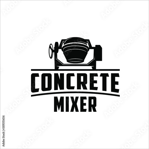 Concrete mixers mix and agitate