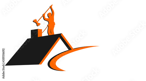 ramoneur cheminée logo