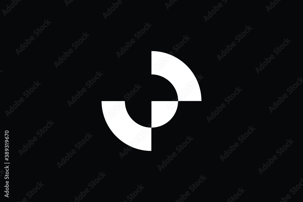 CP logo letter design on luxury background. PC logo monogram initials letter concept. CP icon logo design. PC elegant and Professional letter icon design on black background. C P PC CP