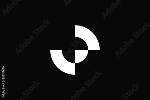 CP logo letter design on luxury background. PC logo monogram initials letter concept. CP icon logo design. PC elegant and Professional letter icon design on black background. C P PC CP