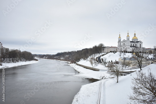 Winter landscape of Vitebsk