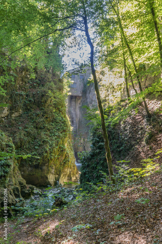Gorges & waterfalls of Langouette in Planches en Montagnes, Jura