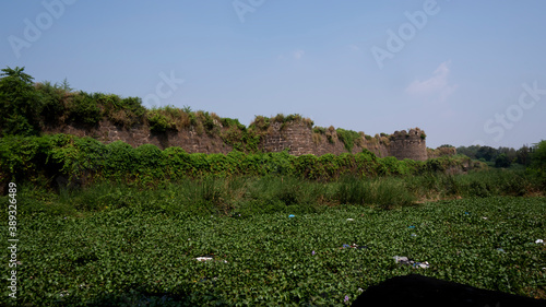 long view of Kalaburagi (14th century) fort photo