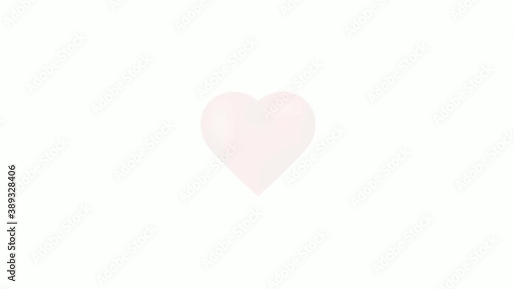 red love on white background red love on white background
