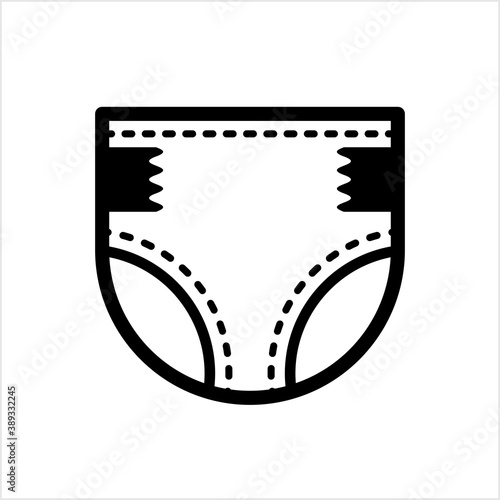 Diaper Icon, Nappy, Absorbing Underwear