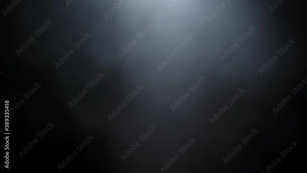 Background or steam on a black background is moving Background or steam on a black background is moving