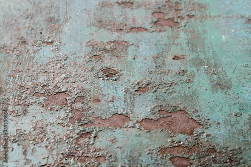 texture of old rusty metal wall