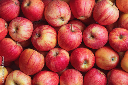 Full Frame Shot Of Red Apples