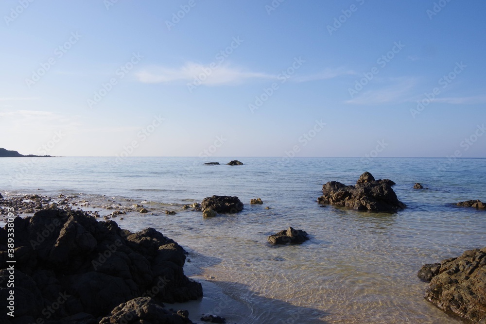 早朝の海 早朝の海