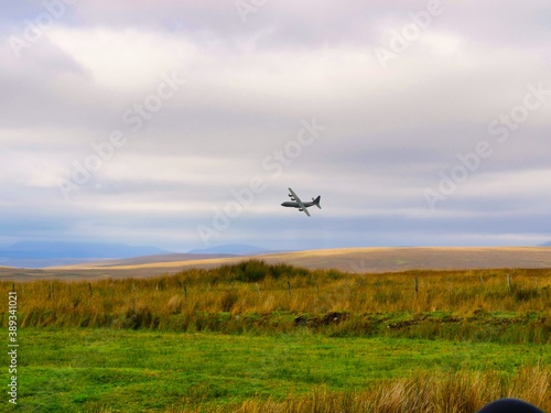 Militärübung in den Highlands in Schottland