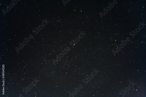 The stars in the dark sky as texture, background (design element) © Mikhail