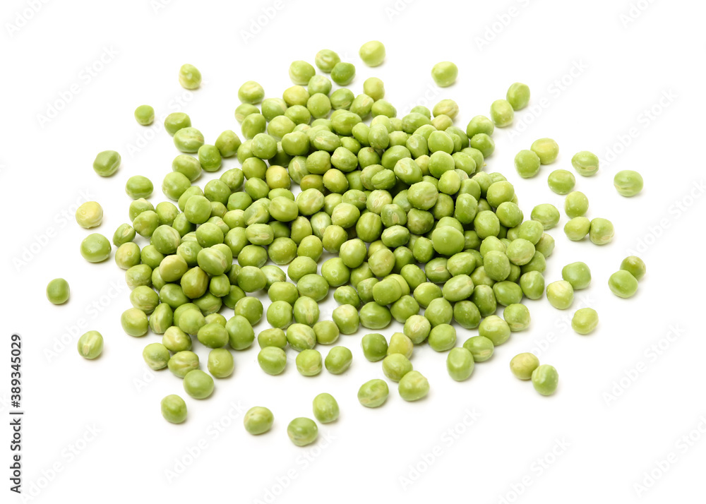 Fresh peas isolated on white background Fresh peas isolated on white background