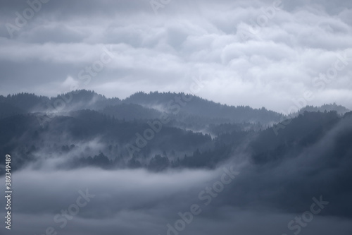 Dolomiti fog