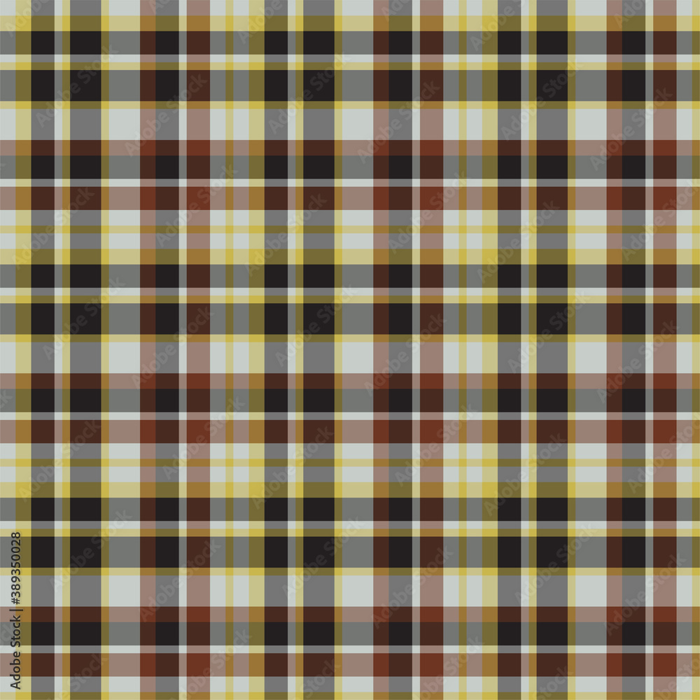 Plaid seamless pattern. Vector background of textile ornament. Flat fabric design. Plaid seamless pattern. Vector background of textile ornament. Flat fabric design.