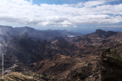 Gran Canaria, landscape of the central part of the island, Las Cumbres, ie The Summits, October   © Tamara Kulikova