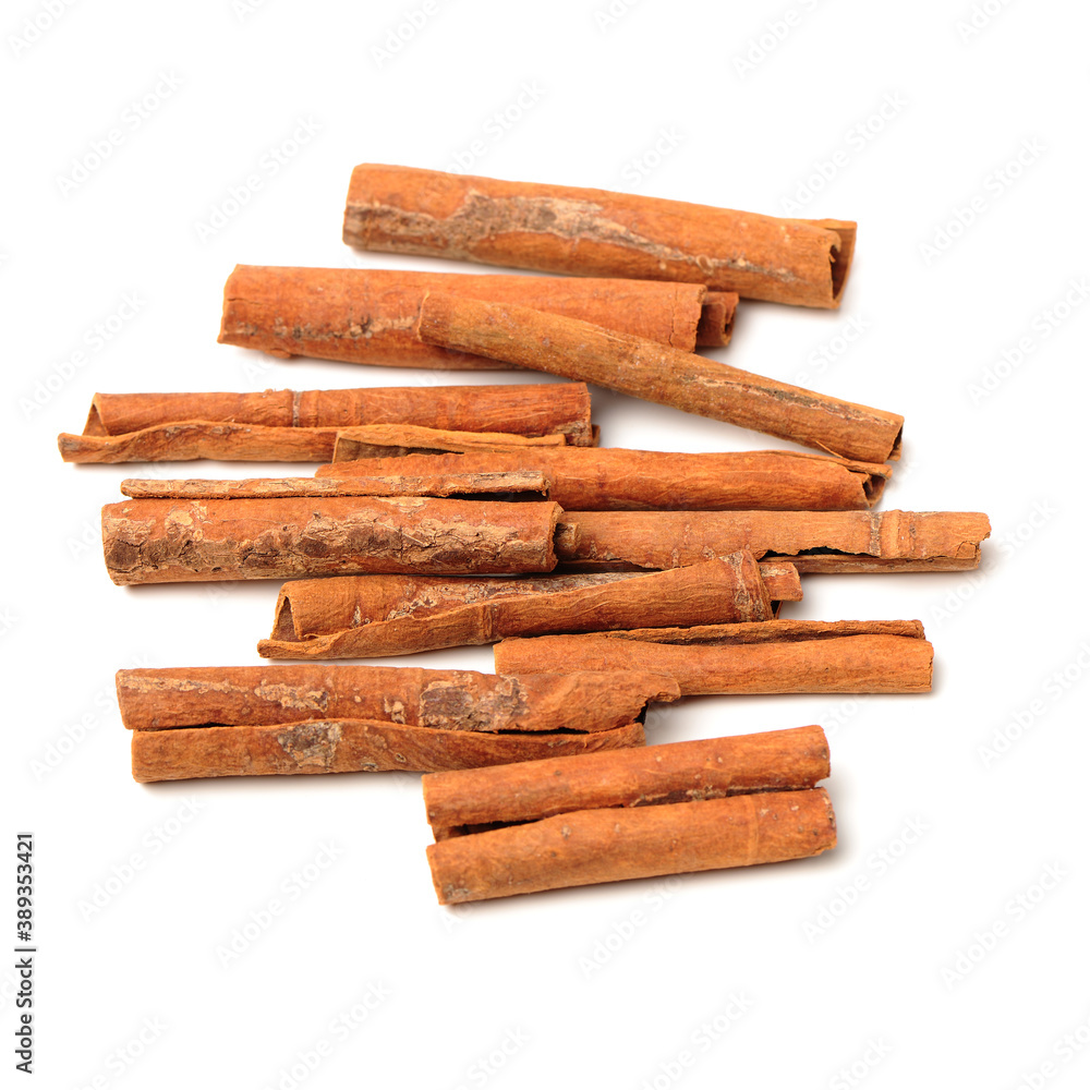 cinnamon sticks isolated on white cinnamon sticks isolated on white