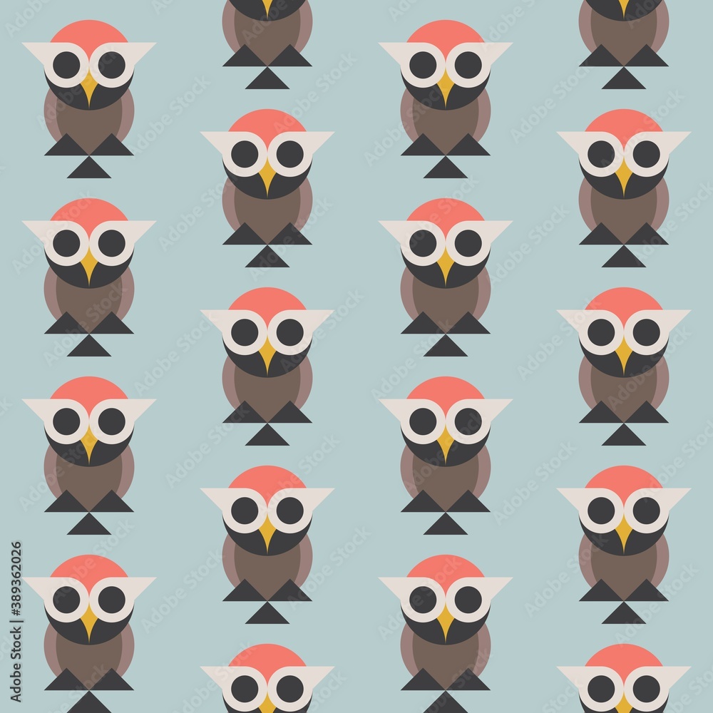 seamless owl pattern 3 seamless owl pattern 3