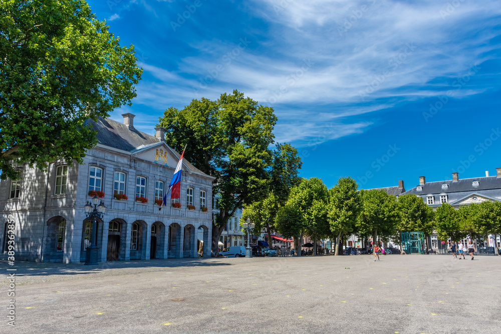 Naklejka premium The city of Maastricht, Netherlands