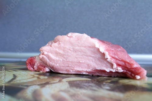 Raw meat on a cutting Board