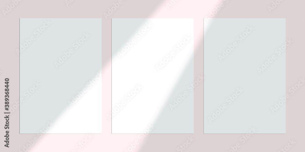 Vector shadow overlay effect. Transparent soft light and shadows from window. Mockup of transparent window shadow and natural lightning. 10 eps mesh. Vector shadow overlay effect. Transparent soft light and shadows from window. Mockup of transparent window shadow and natural lightning. 10 eps mesh.