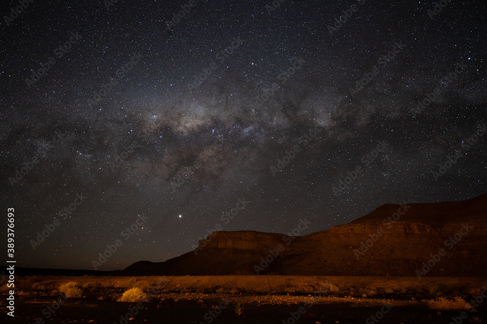 Nachthimmel über Namibia (unbearbeitet) Nachthimmel über Namibia (unbearbeitet)