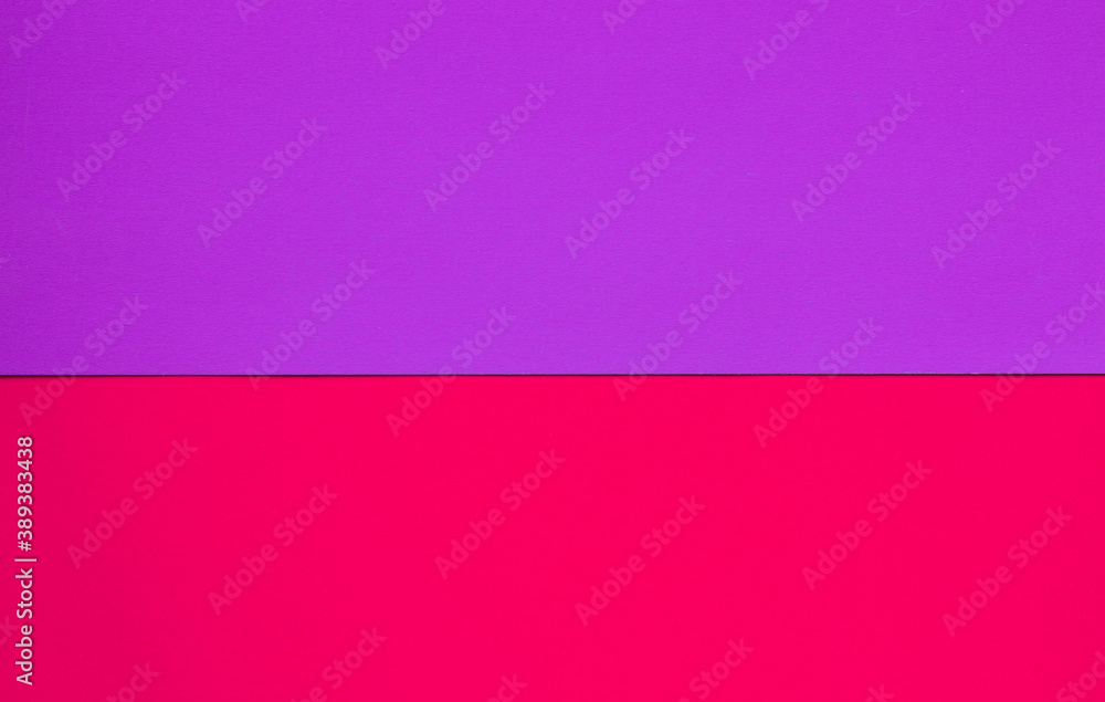 solid bright background half pink half purple