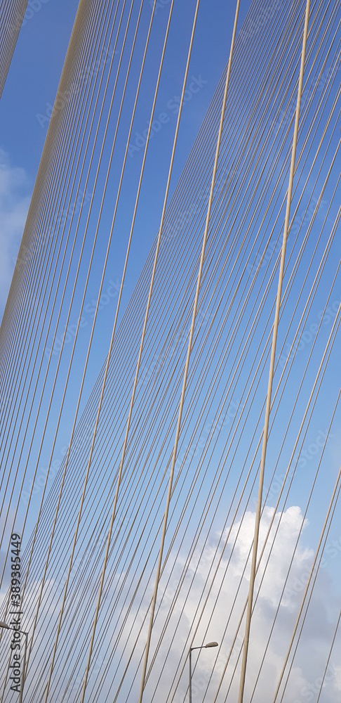 Obraz premium Cable Bridge