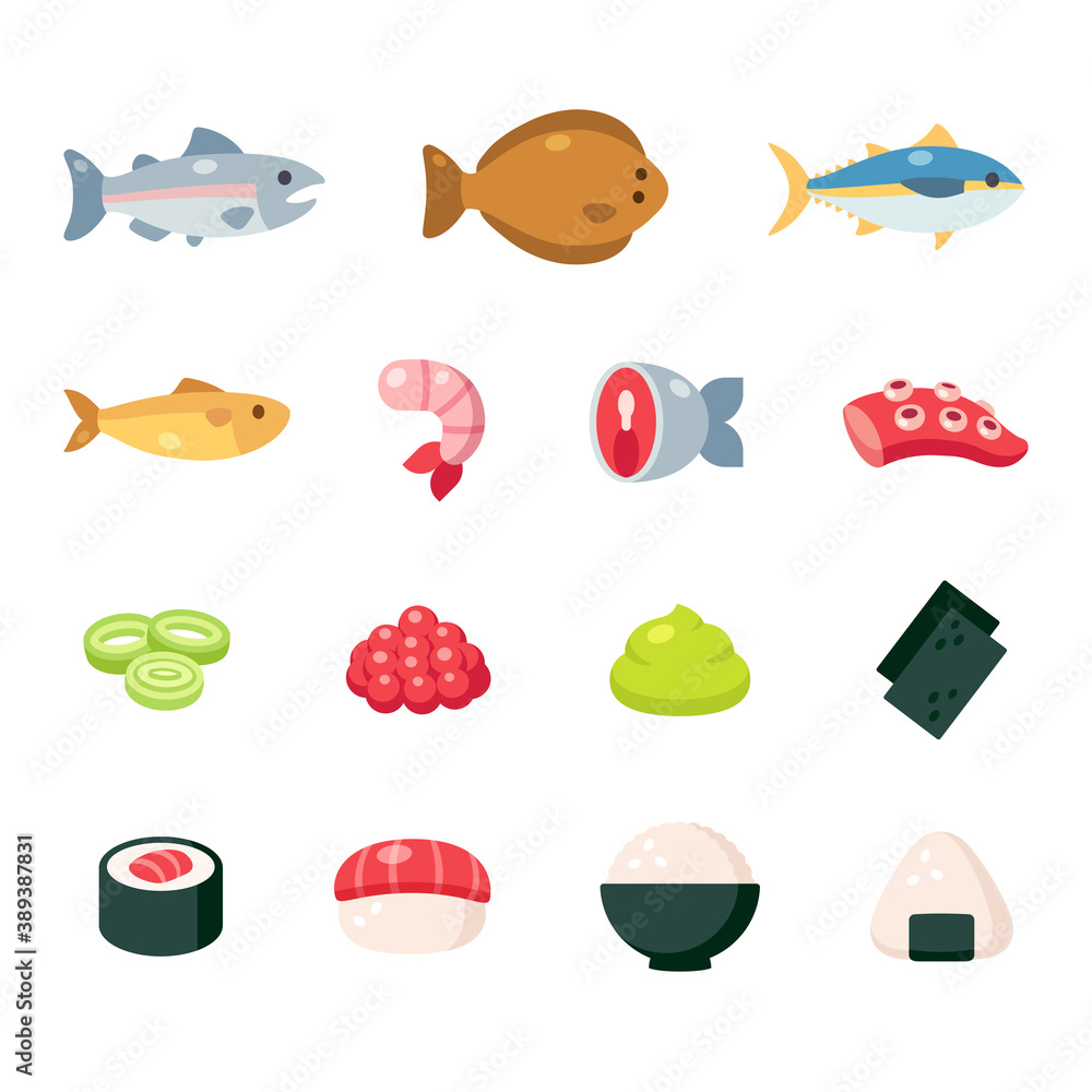 Japanese food ingredients Japanese food ingredients