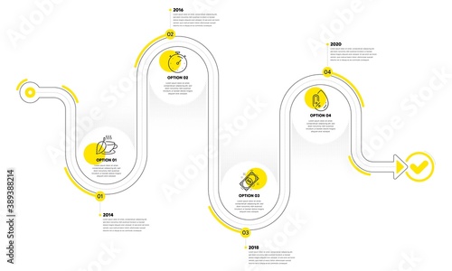 Payment, No alcohol and Mint tea line icons set. Timeline plan infograph. Timer sign. Finance, Mineral oil, Mentha beverage. Deadline management. Infographics process timeline. Vector