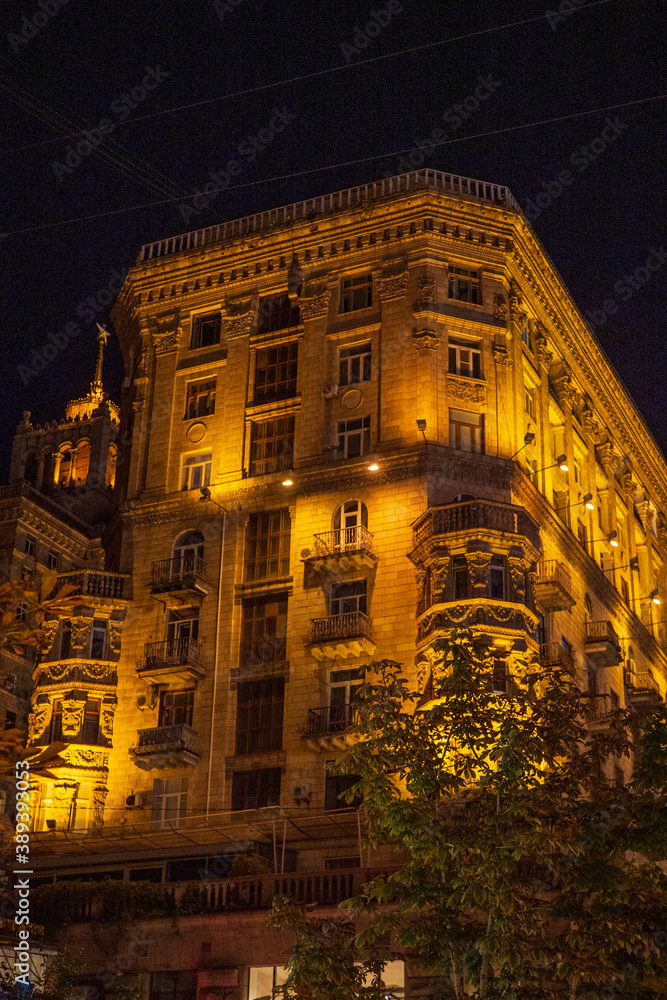 Building in center of Kyiv