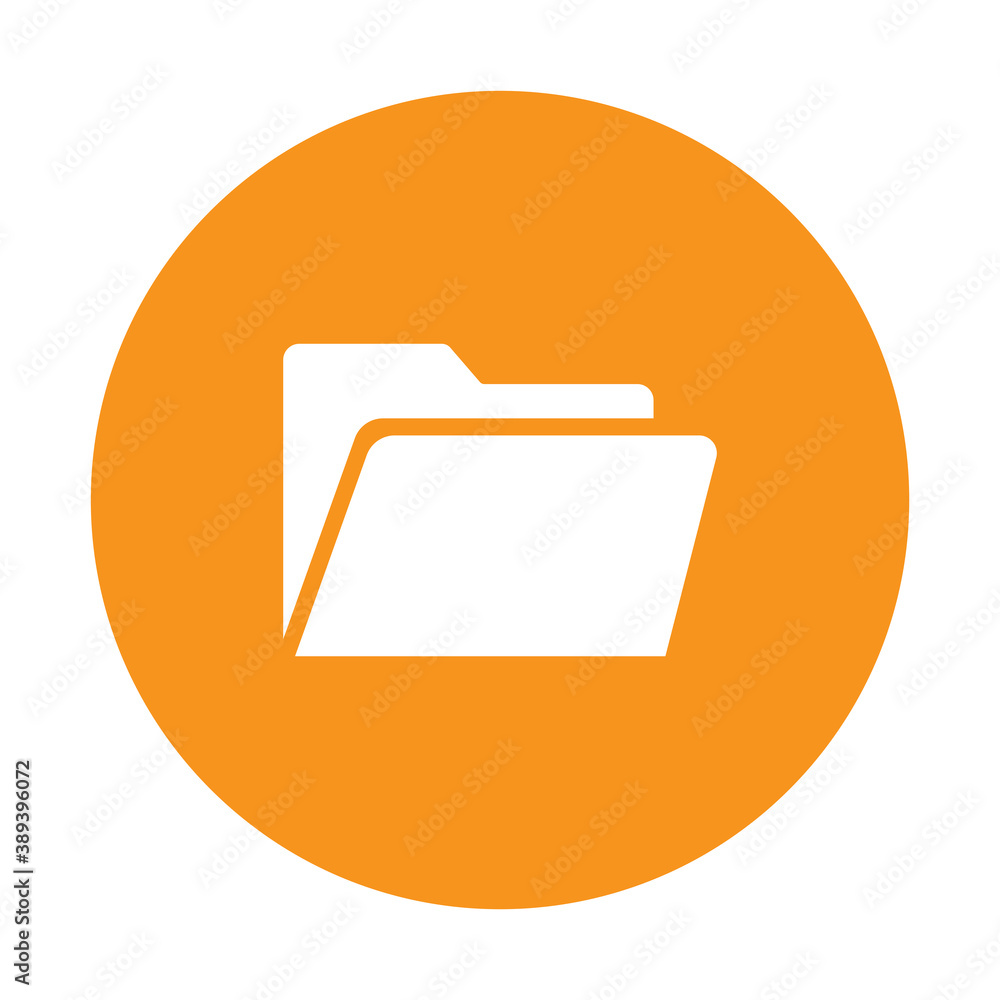 data folder icon vector data folder icon vector