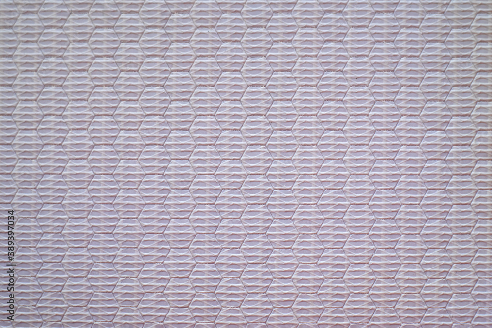 The texture of the banner fabric with a white retroreflective coating. The texture of the banner fabric with a white retroreflective coating.