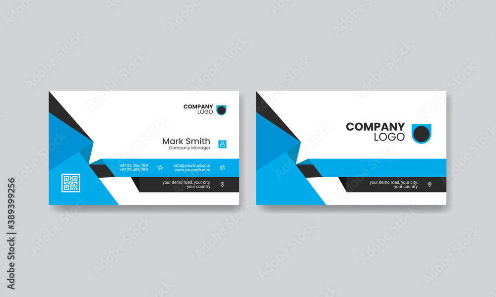 Modern Creative business card template editable file