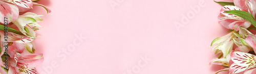 Beautiful pink rose and als...