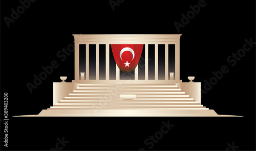 Anitkabir, the Turkish War of Independence, the leader of the Revolution and the first president of Turkey, Mustafa Kemal Ataturk's mausoleum in Ankara is located Anıttepe. Anitkabir is the mausoleum 