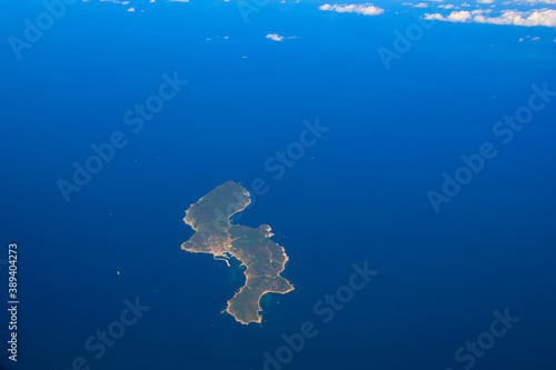 航空写真 島