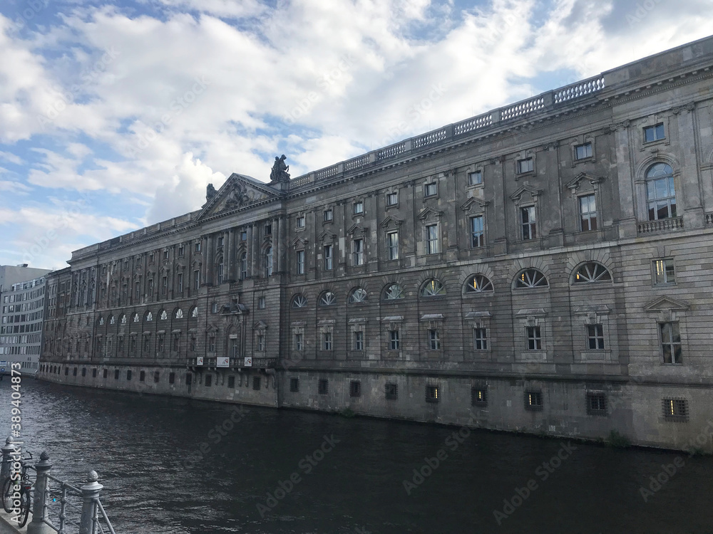 Spree River at Berlin Germany