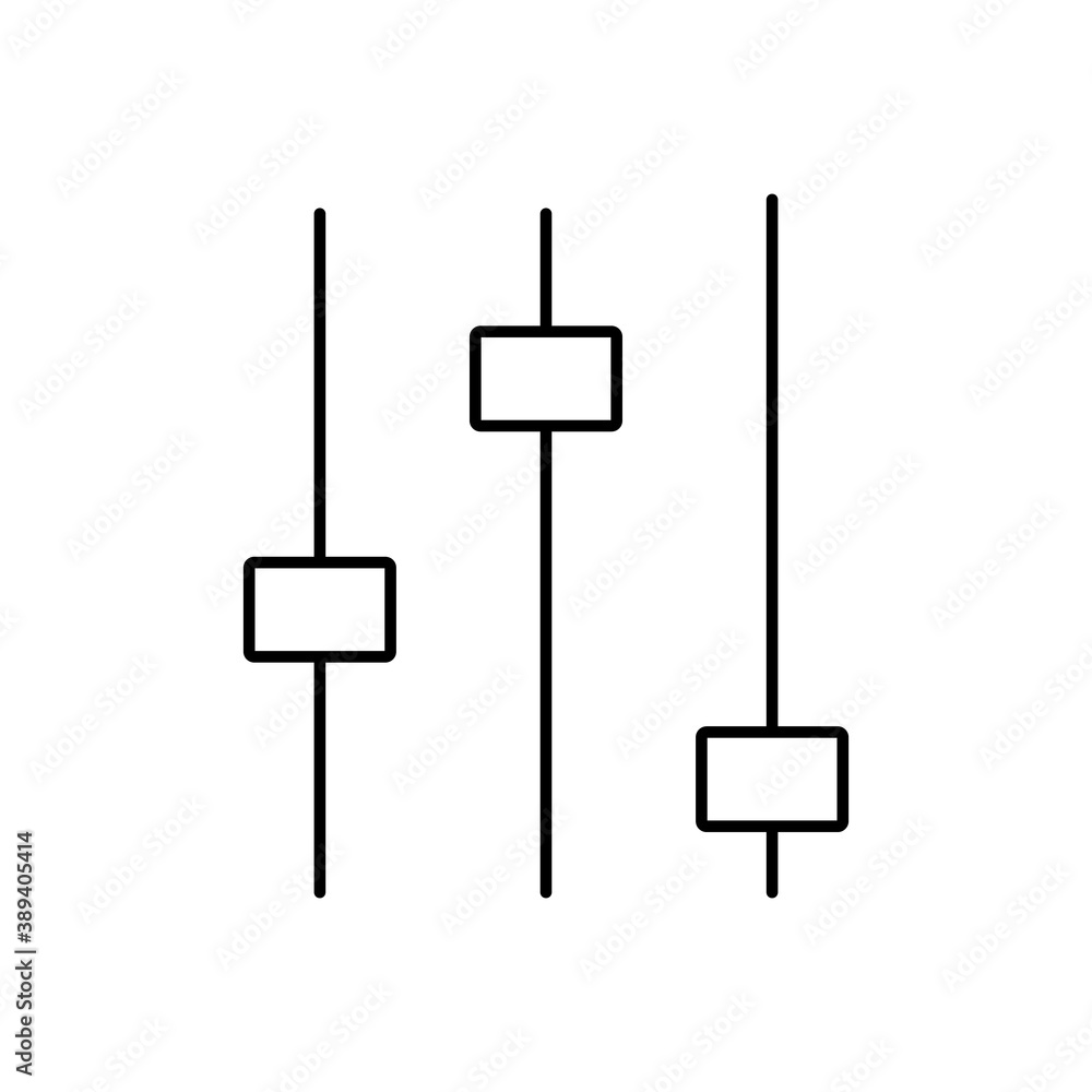 equalizer icon element of movie icon for mobile concept and web apps. Thin line equalizer icon can be used for web and mobile. Premium icon on white background equalizer icon element of movie icon for mobile concept and web apps. Thin line equalizer icon can be used for web and mobile. Premium icon on white background