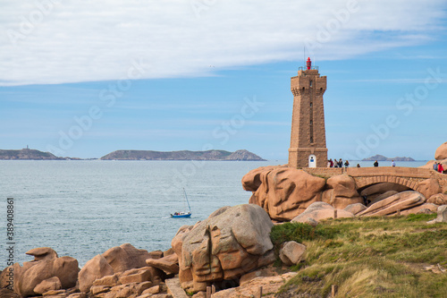 lighthouse on the coast © Сергей Кулик