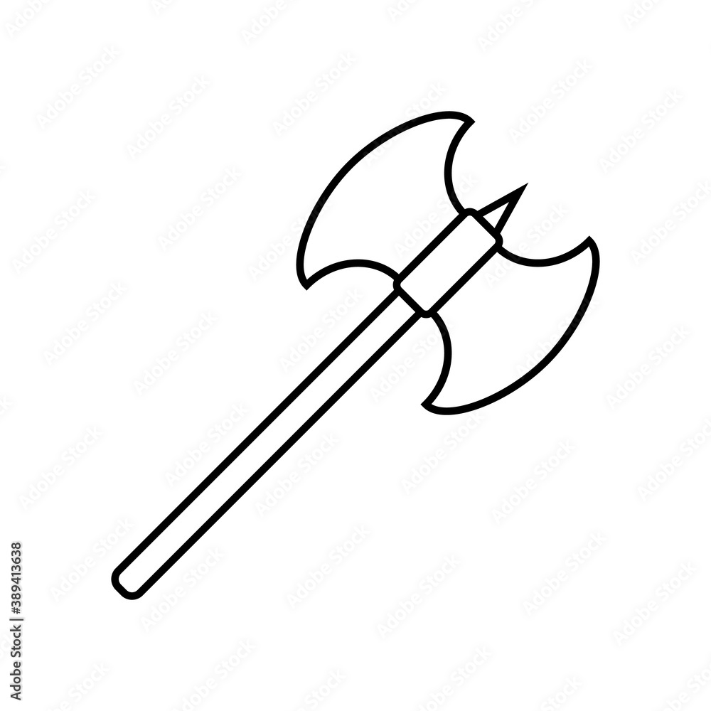 axe icon element of weapon icon for mobile concept and web apps. Thin line axe icon can be used for web and mobile. Premium icon on white background axe icon element of weapon icon for mobile concept and web apps. Thin line axe icon can be used for web and mobile. Premium icon on white background