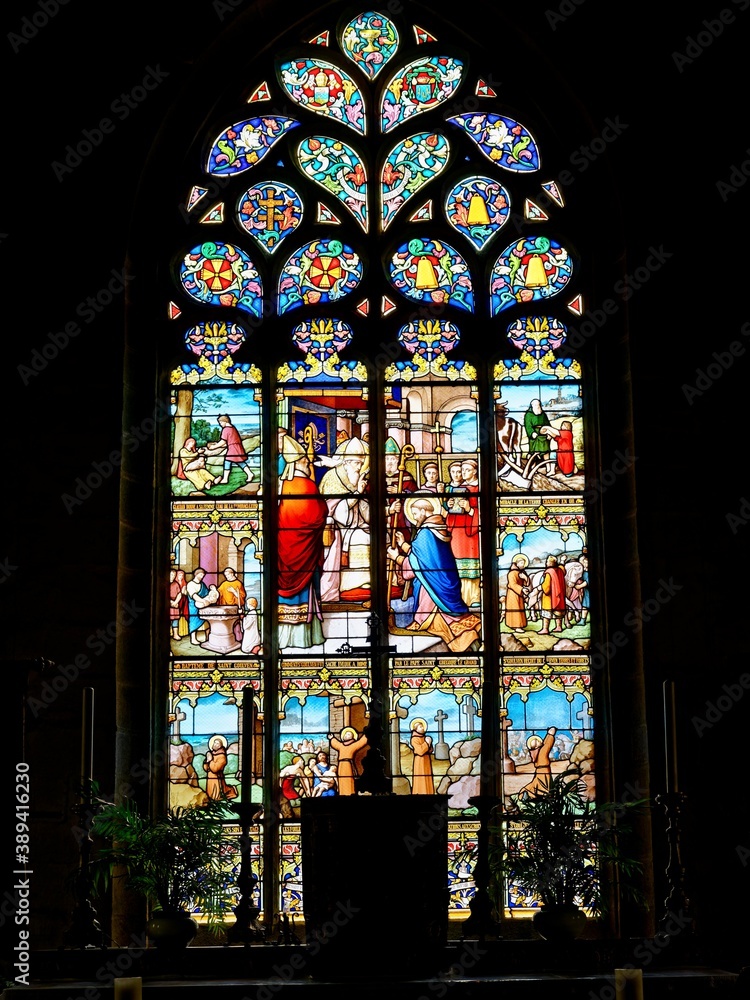 Eglise Saint-Goulven, Goulven, Finistère, Bretagne, France