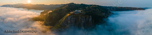 Foto Sunrise at Crown Point in the Columbia River Gorge