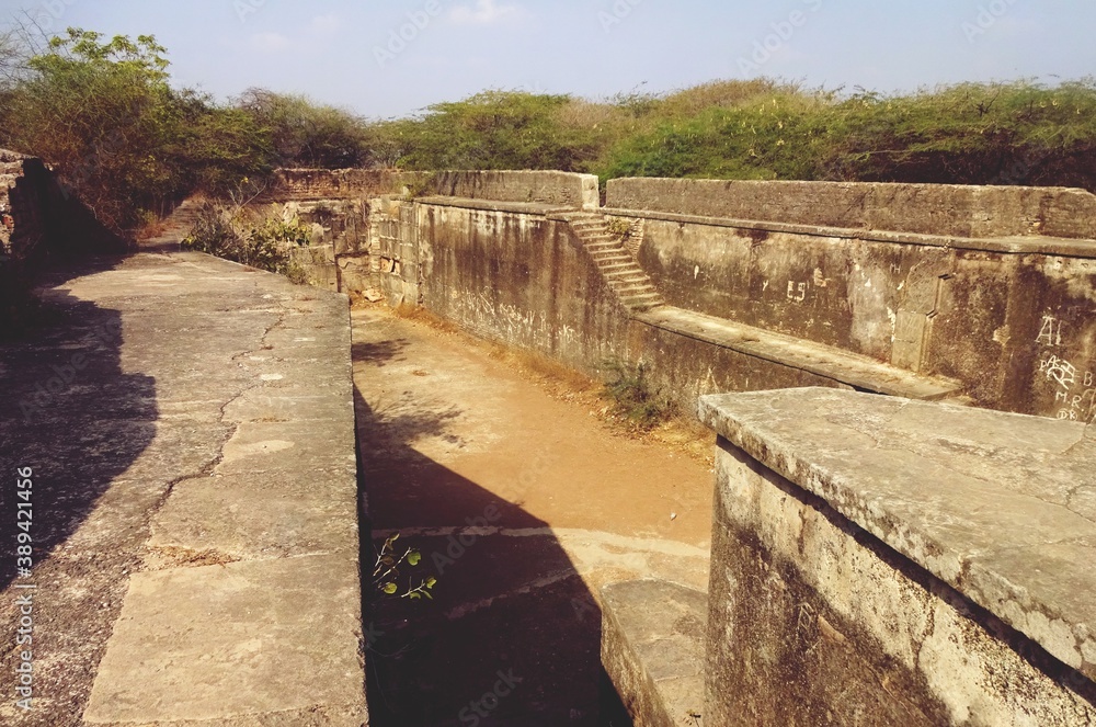 remains of Roha Fort Bhuj Kutch Gujarat