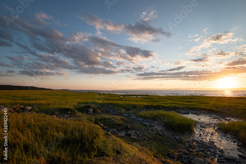 Saint-Laurent sunset  La Pocati  re - QC