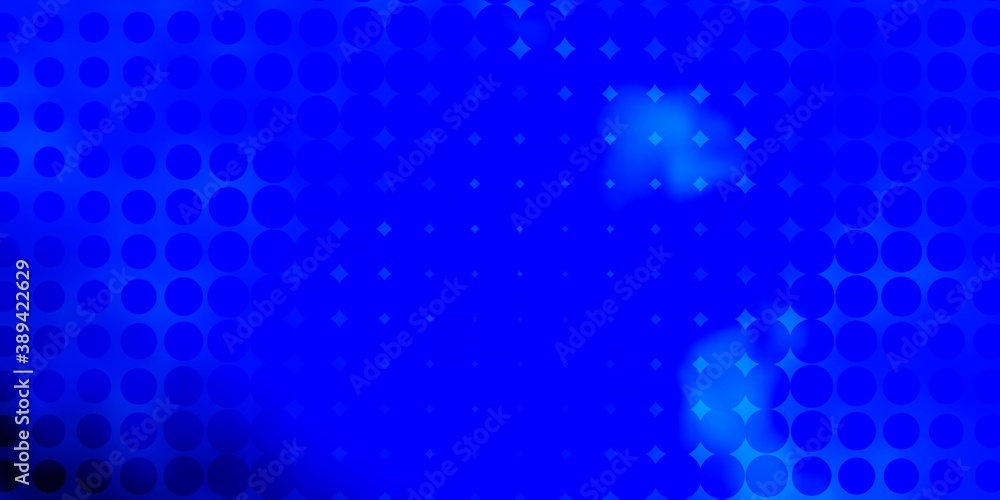 Light BLUE vector template with circles. Light BLUE vector template with circles.