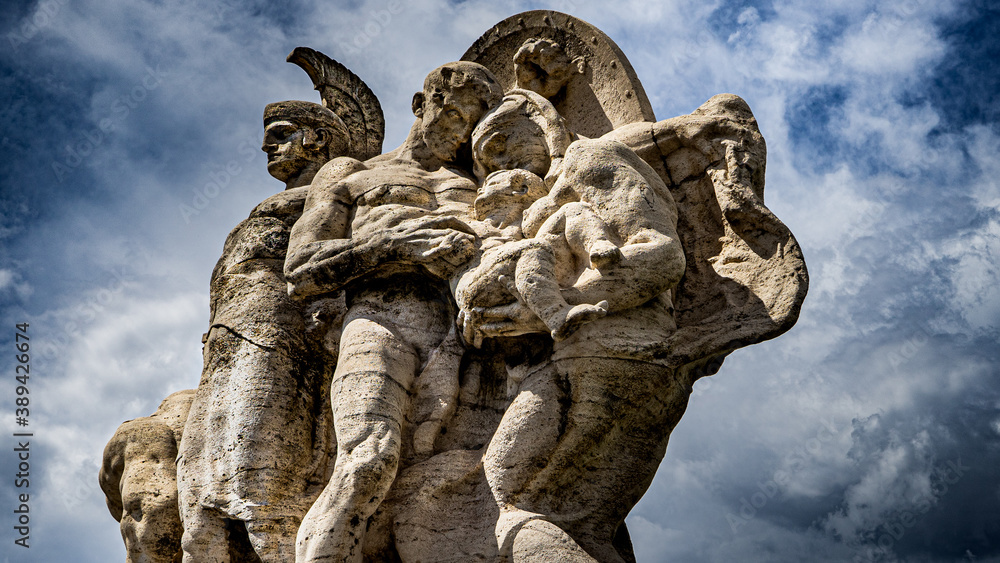 Soldier Statue, Rome