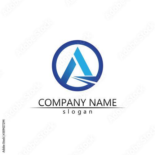 A Letter Logo Template