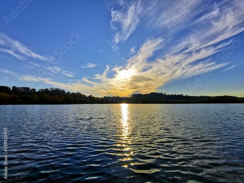 Wallpaper Mural sunset over the river Torontodigital.ca