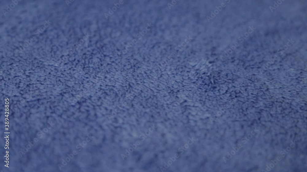 Child's hand on the veil