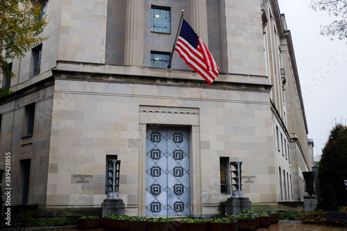 The Department of Justice Building - Washington D.C. United Stated of America